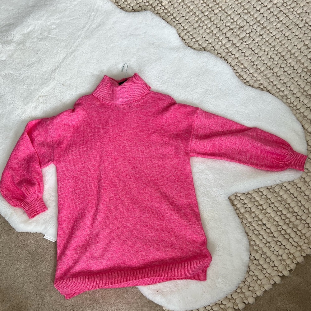 Show Me Your MuMu - Hot Pink Chester Sweater Dress